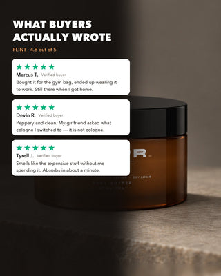FLINT Body Butter — Inspired by Dior Sauvage, 200g