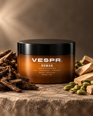 VESPR ROWAN with oud wood, sandalwood and cardamom pods