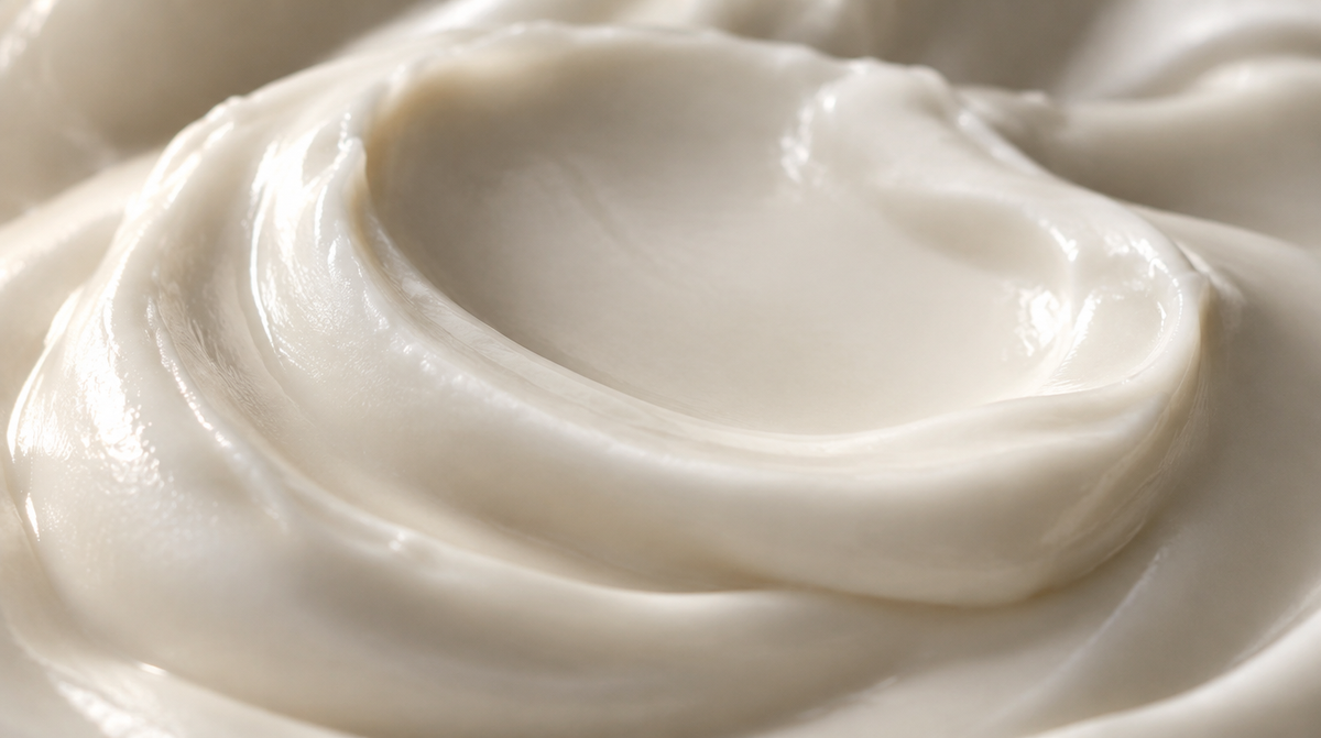 Whipped body butter texture