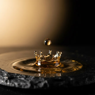 Le complexe parfume VESPR en flacon de laboratoire