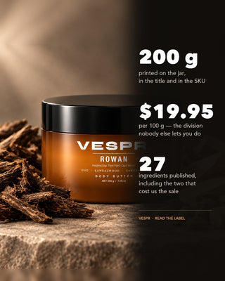 200 g, $19.95 per 100 g, 27 ingredients published